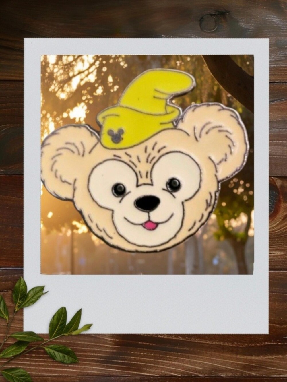 Duffy Bear In Dumbo's Hat Disney Hidden Mickey Pin